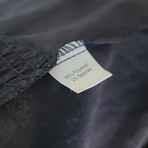 Black satin blouse with embellished tie - Picture 10 of 12